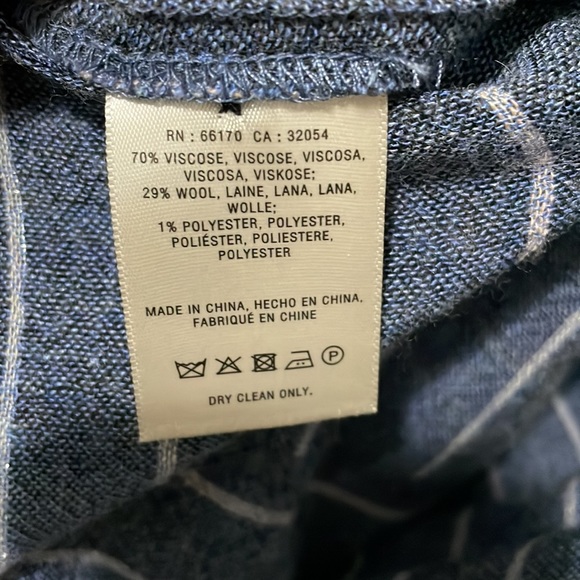 Anthropologie Akemi + Kim Strada Striped Shimmer Tunic - NWOT - Picture 9 of 9